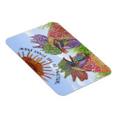 農場の鶏おもしろいへようこそ マグネット (右側)