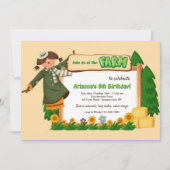 農場へご招待 招待状 (正面)