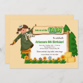 農場へのご招待 招待状 (正面/裏面)