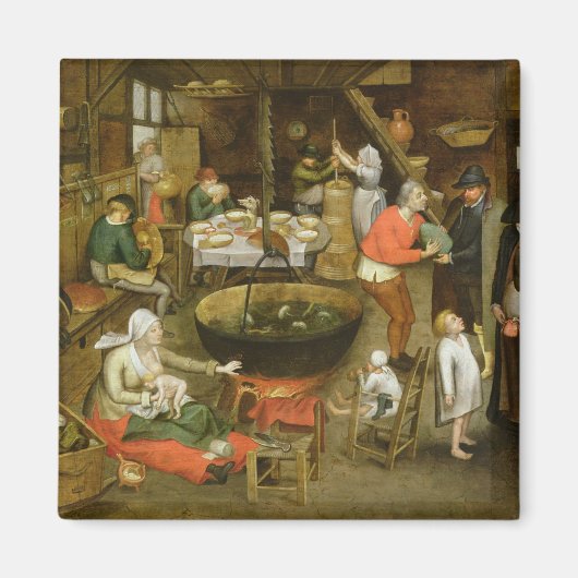 農場への訪問 マグネット (正面)