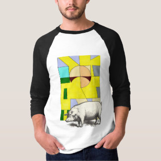 農場または納屋で Tシャツ