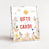 農場をテーマにしたギフト誕生日標識 ポスター