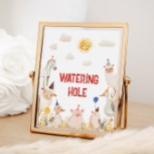 農場をテーマにしたギフト誕生日標識 ポスター