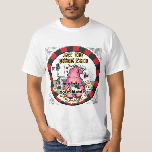 農場を賭けるノーム Tシャツ (正面)