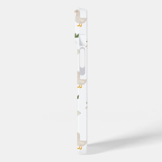 農場パターン上のバニーとダックス Case-Mate iPhoneケース (裏面 / 左)