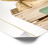 農場フレッシュレモン ベイビーシャワー 壁アート ポスター (コーナー)