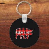 農場リヴィンピグファマーピグアニマルフィールドギフト キーホルダー (正面)