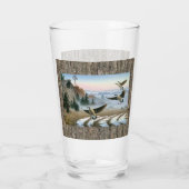 農場内で暮らす タンブラーグラス (裏面)