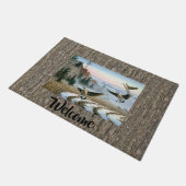 農場内の鵞鳥 ドアマット (アングル)