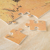 農場大物の鶏 ジグソーパズル (側面)