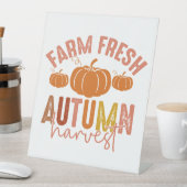 農場新秋の収穫 台座サイン (インサイチュ)