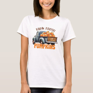 農場新鮮なカボチャ – ト素朴ラック Tシャツ