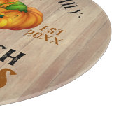 農場新鮮なカボチャ – 木製切削盤 カッティングボード (角)