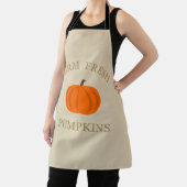 農場新鮮な水の色のカボチャ秋秋 エプロン (インサイチュ)