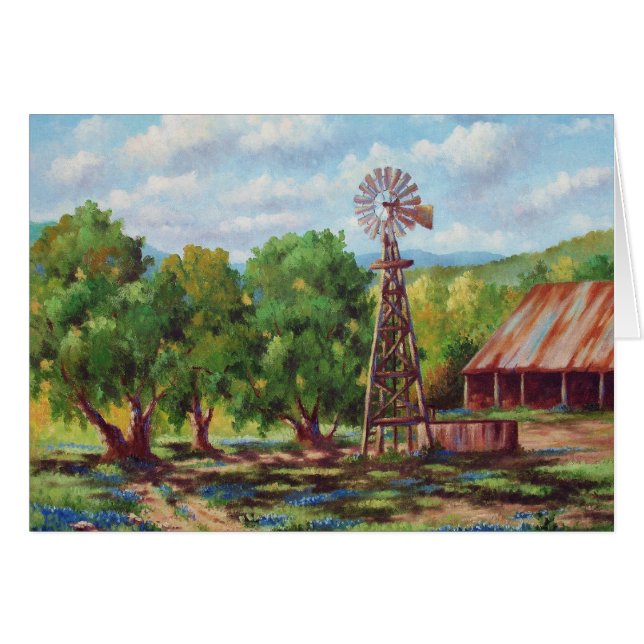 農場構内の影 (正面横)