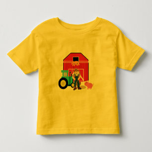 農場構内のTシャツおよびギフト トドラーTシャツ