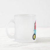 農場構内のTシャツおよびギフト フロストグラスマグカップ (左)