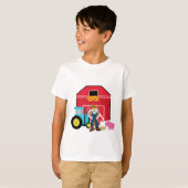 農場構内のTシャツおよびギフト Tシャツ (正面フル)