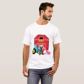 農場構内のTシャツおよびギフト Tシャツ (正面フル)