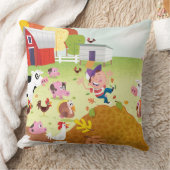 -農場構内を数える時間 クッション (ブランケット)