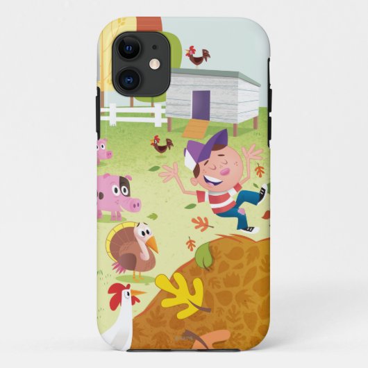 -農場構内を数える時間 Case-Mate iPhoneケース (裏面)