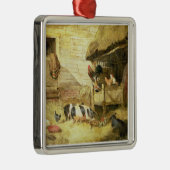 農場構内場面 メタルオーナメント (右)