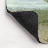 農場構内(キャンバスの油) マウスパッド (コーナー)