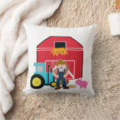 農場構内 クッション (ブランケット)