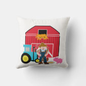 農場構内 クッション (裏面)