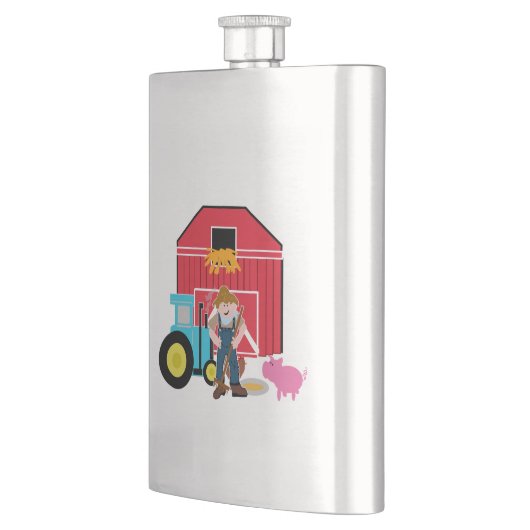 農場構内 フラスク (左)