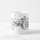 農場無し、食糧無し! コーヒーマグカップ (中央)