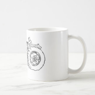 農場無し、食糧無し! コーヒーマグカップ