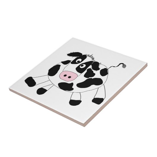 農場牛 タイル (側面)