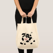 農場牛Tシャツおよびギフト トートバッグ (正面(商品))