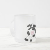 農場牛Tシャツおよびギフト フロストグラスマグカップ (正面左)