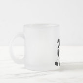 農場牛Tシャツおよびギフト フロストグラスマグカップ (左)