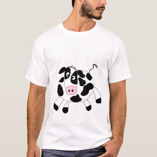 農場牛Tシャツおよびギフト Tシャツ (正面)