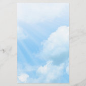 農場猫ひまわり並木 便箋 (裏面)