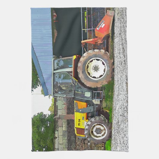 農場生活 キッチンタオル (縦)