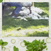 農場生活 キッチンタオル (折り畳み)