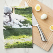 農場生活 キッチンタオル (四つ折り)