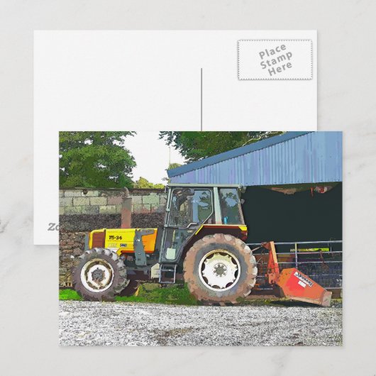 農場生活 ポストカード (正面/裏面)