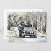 農場生活 ポストカード (正面/裏面)