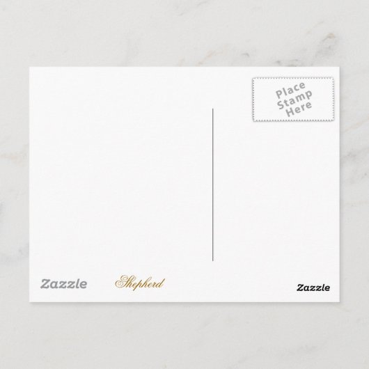 農場生活 ポストカード (裏面)