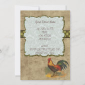 農場生活 招待状 (裏面)