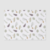 農場生野菜パターン 薄葉紙 (正面)