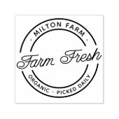 農場直送オリジナルモノグラムセルフインキングゴムスタンプ セルフインキングスタンプ (デザイン)