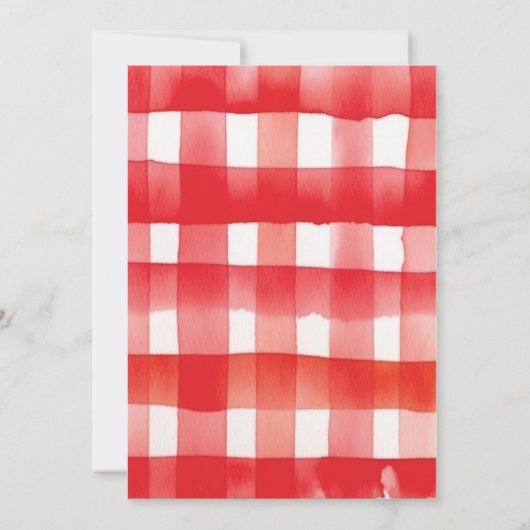 農場納屋周囲の庭動物の性別が明らかにする 招待状 (裏面)