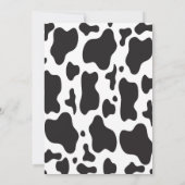 農場育ちの刺激を受けたな誕生日の招待状 招待状 (裏面)