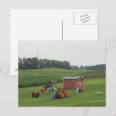 農場遊園地 ポストカード (正面/裏面)
